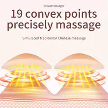 Infrared Heat Therapy Breast Massager