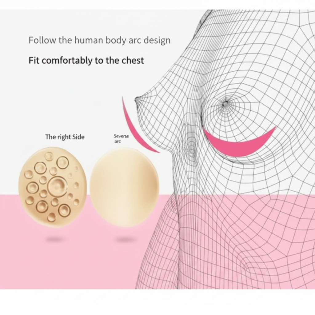 Infrared Heat Therapy Breast Massager