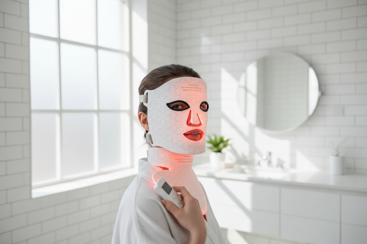 LED Mask Landscape Hero